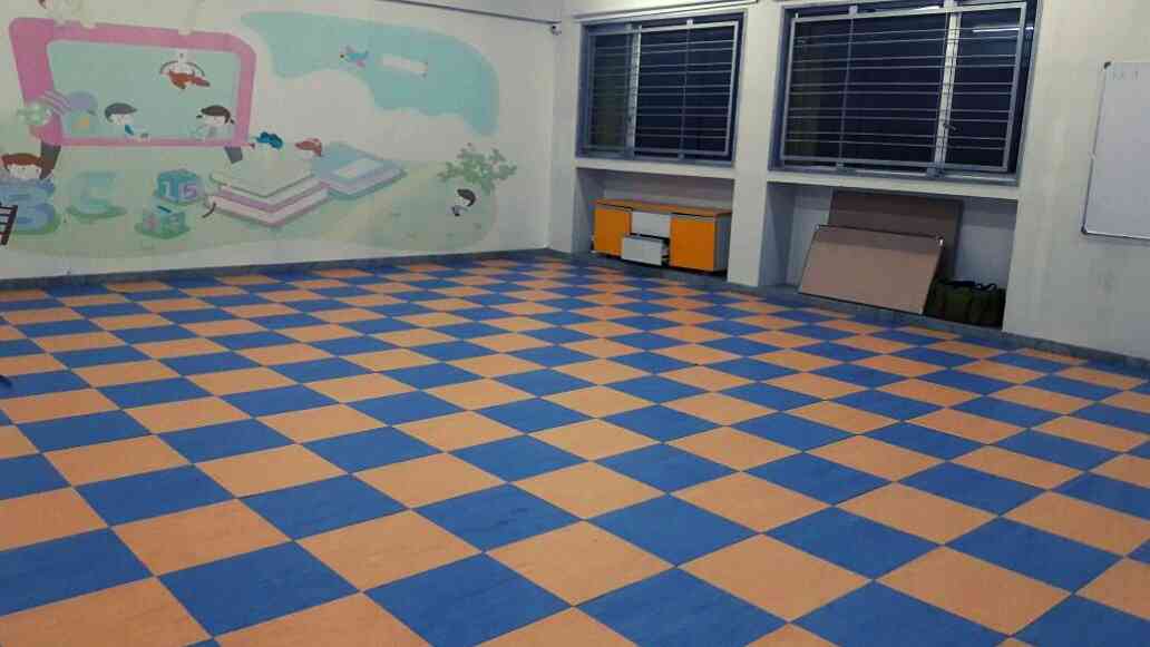 vinyl flooring in bangalore, Vibgyor school flooring eductaion sector vinyl flooring